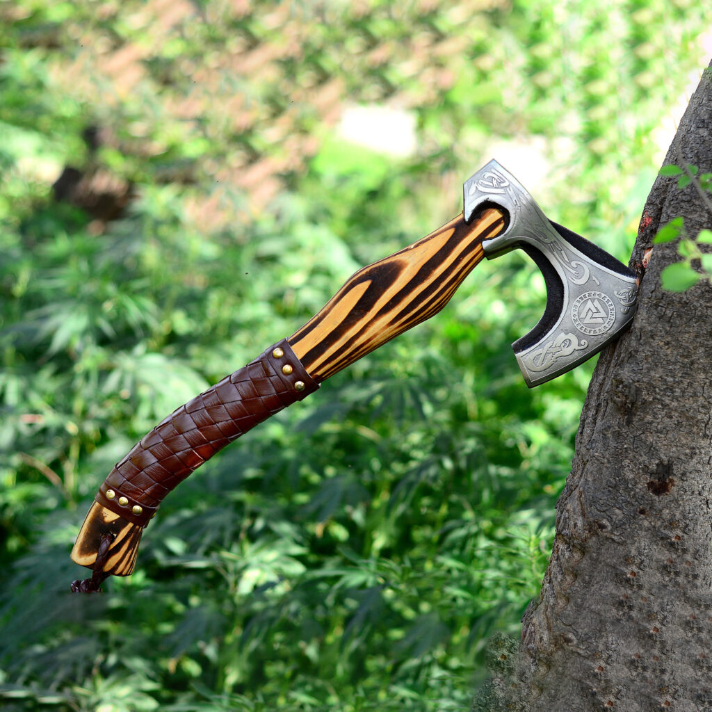Bearded Viking Axe