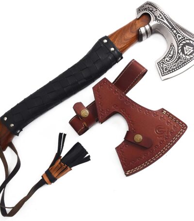 Viking-Axe-With-Leather-Sheath