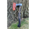 Hand Forged Axe Othala-With Leather Cover - Image 2