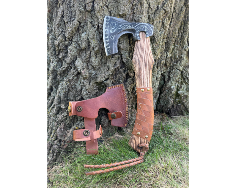 Hand-Forged Viking Axe