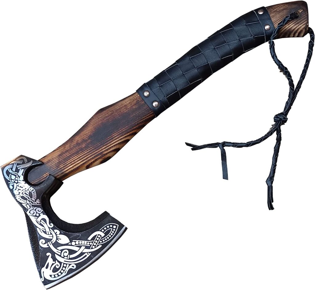 Carbon Steel Viking Axe
