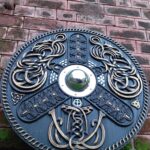Medieval Viking Dragons Shield Norse Mythology Shield