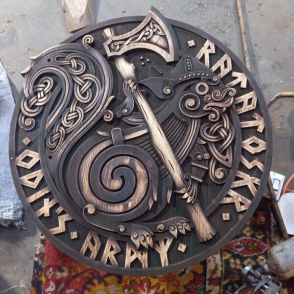 Norse Mythology Viking Shield
