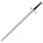 Chrome Steeel  Cross Sword