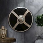 Round Battleworn Norse Battle Larp Shield