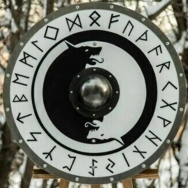 Wooden Norse Viking Shield Lagertha Historical Templar Shield